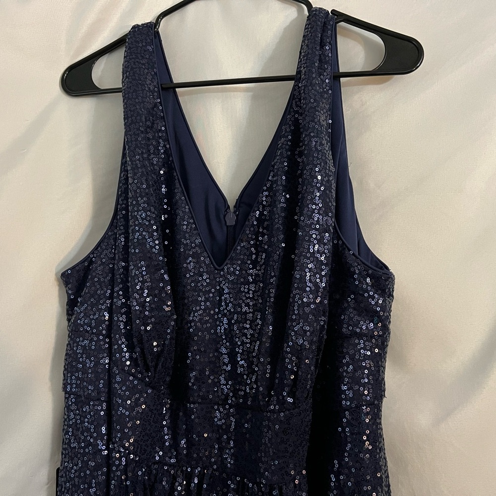 Ever Pretty Midnight Blue Sequin Gown